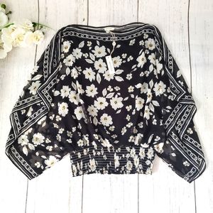 🆕️ Max Studio Floral Print Handkerchief Blouse
